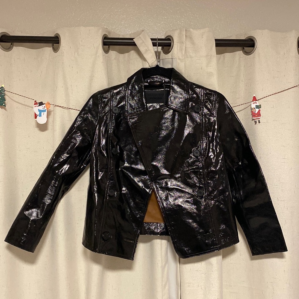 All Saints Woman Leather jacket